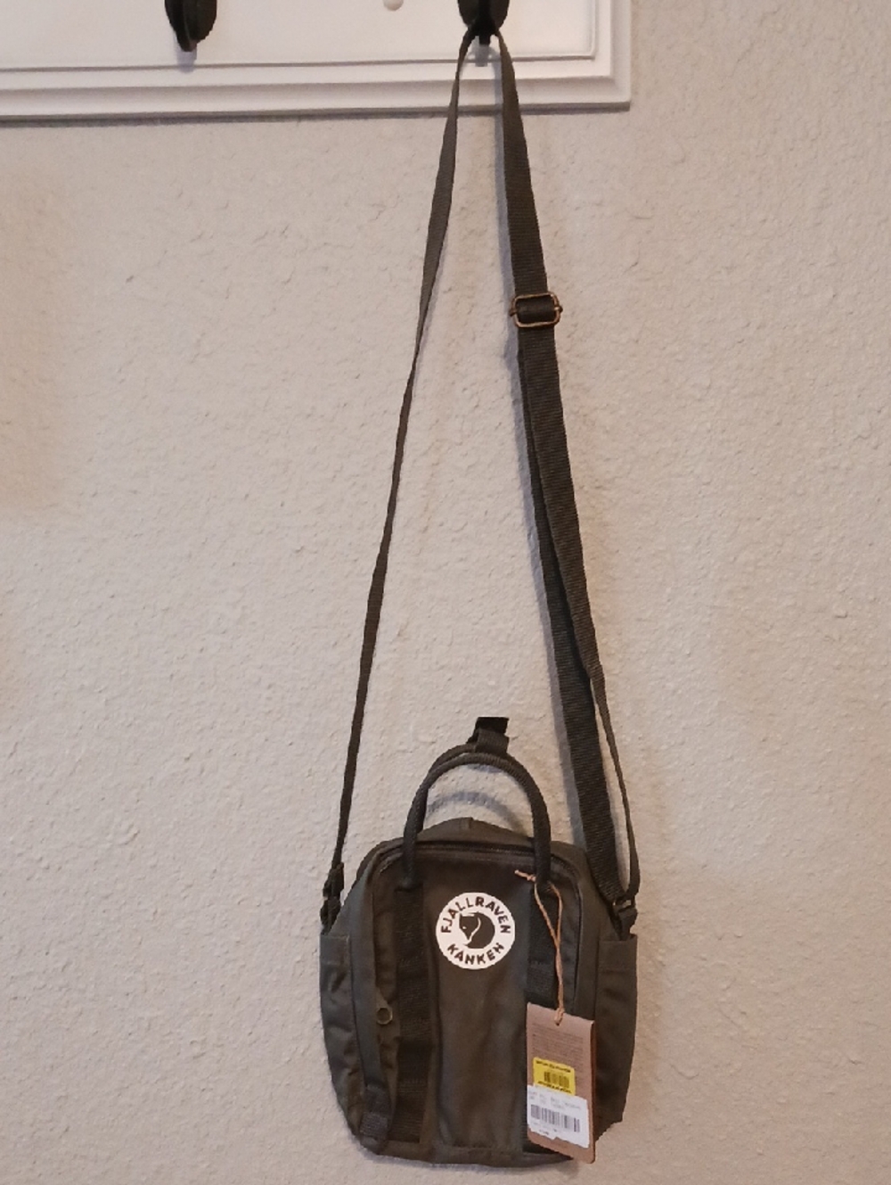 Kånken Mini Crossbody Bag - Dark Olive